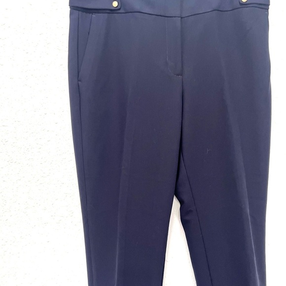 Loft Elegant Marisa Navy Women's Pants 12 - Picture 6 of 7